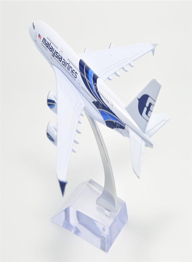 اميغوز نموذج طائرة أميغوز كيد المصبوب، مجسم مصغر للعرض فقط، الحجم 16 سم (الخطوط الجوية الماليزية)، متعدد الألوان - Image 4